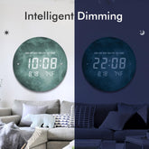 Moon Wall Clock - Smart LunaLED ™ My Wall Clock